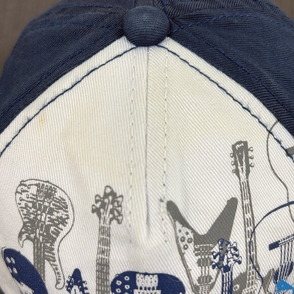 Guitars Baseball Hat Strapback Cap Kids Adjustable Boys Blue White Target