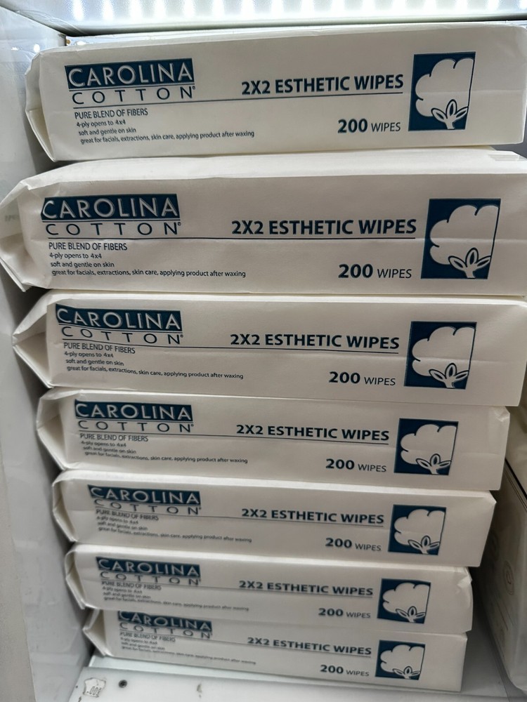 Carolina Cotton   2X2 ESTHETIC WIPES - 200 pack