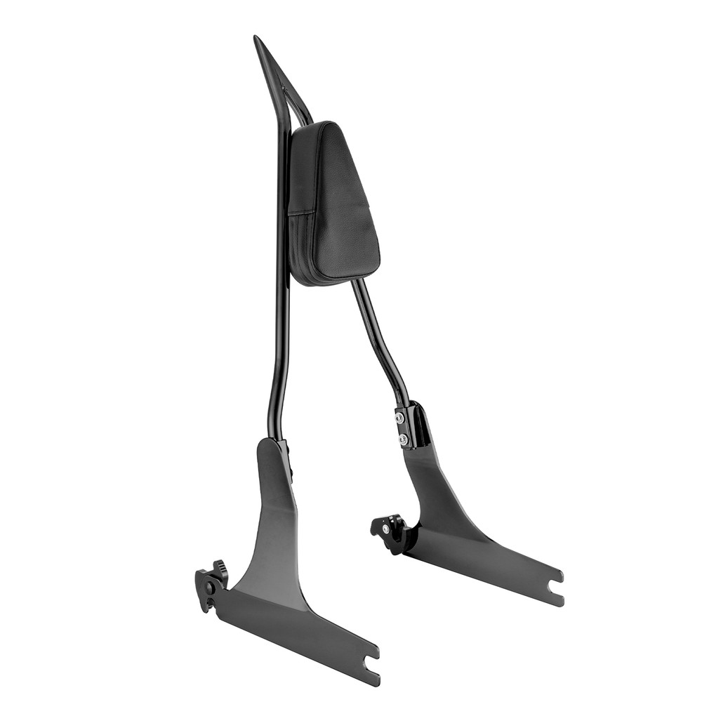 26" Tall Sharp Angle Backrest Sissy Bar For Harley Dyna Super Glide Low Rider