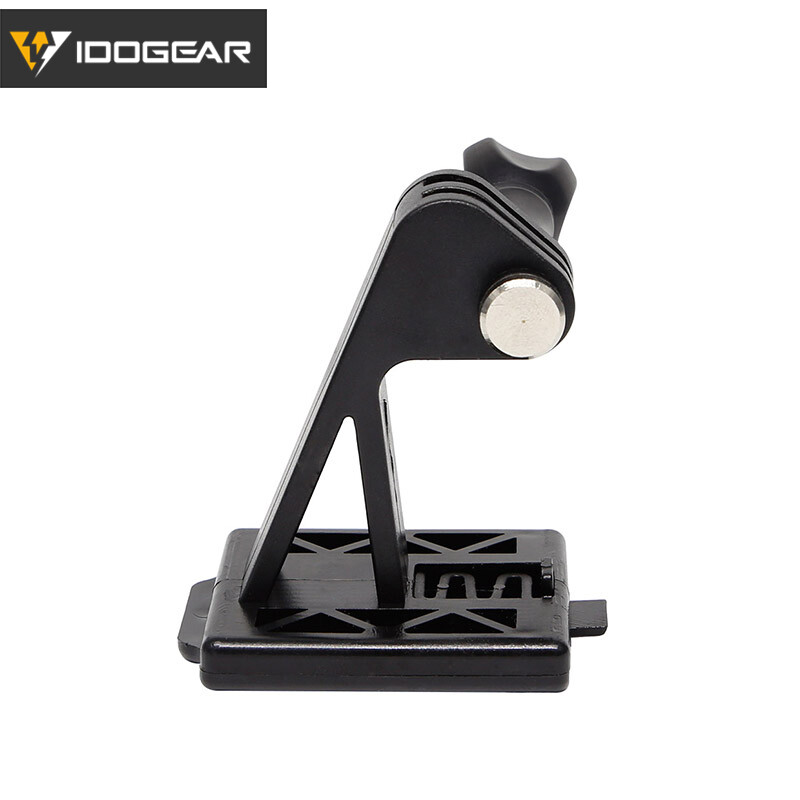 IDOGEAR Tactical Camera Helmet Fixed Adapter Mount Camera Adapter Kit for GoPro