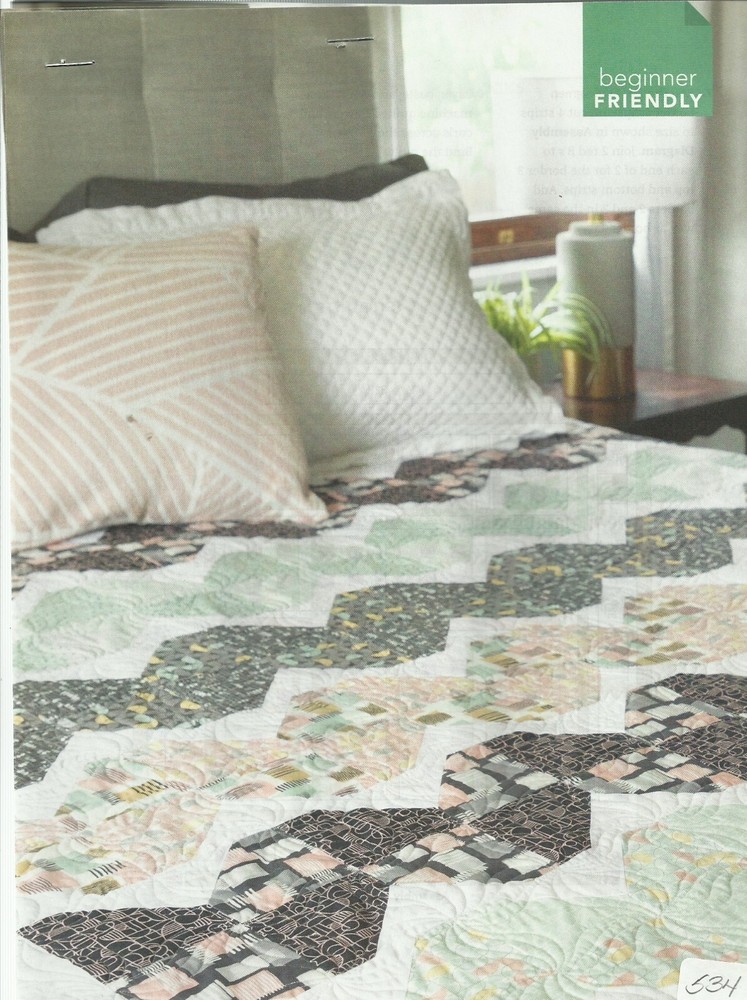 A0370  RICKRACK QUILT  PATTERN/INSTRUCTIONS