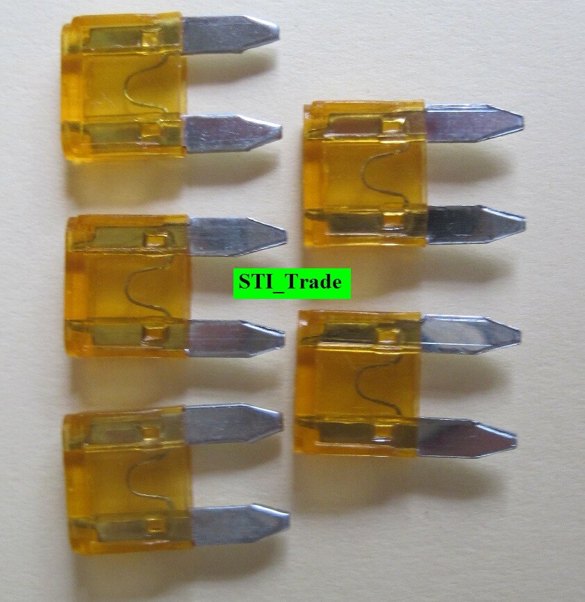 5A Mini Blade Fuses (5 Pcs)