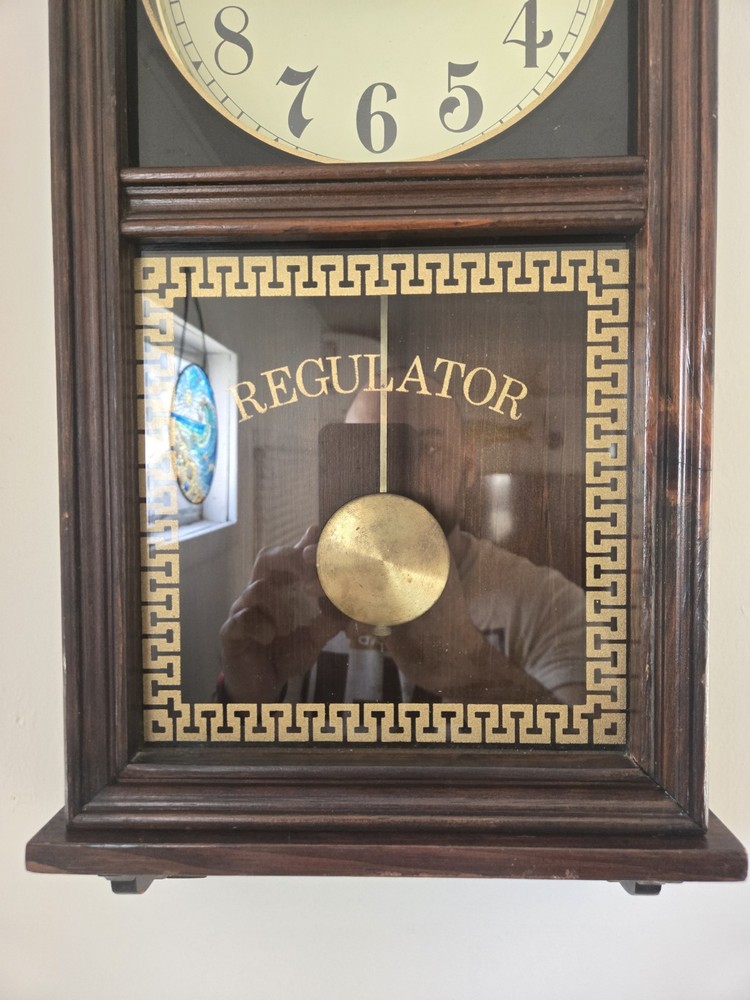 Vintage Ridgeway Regulator Wall Clock
