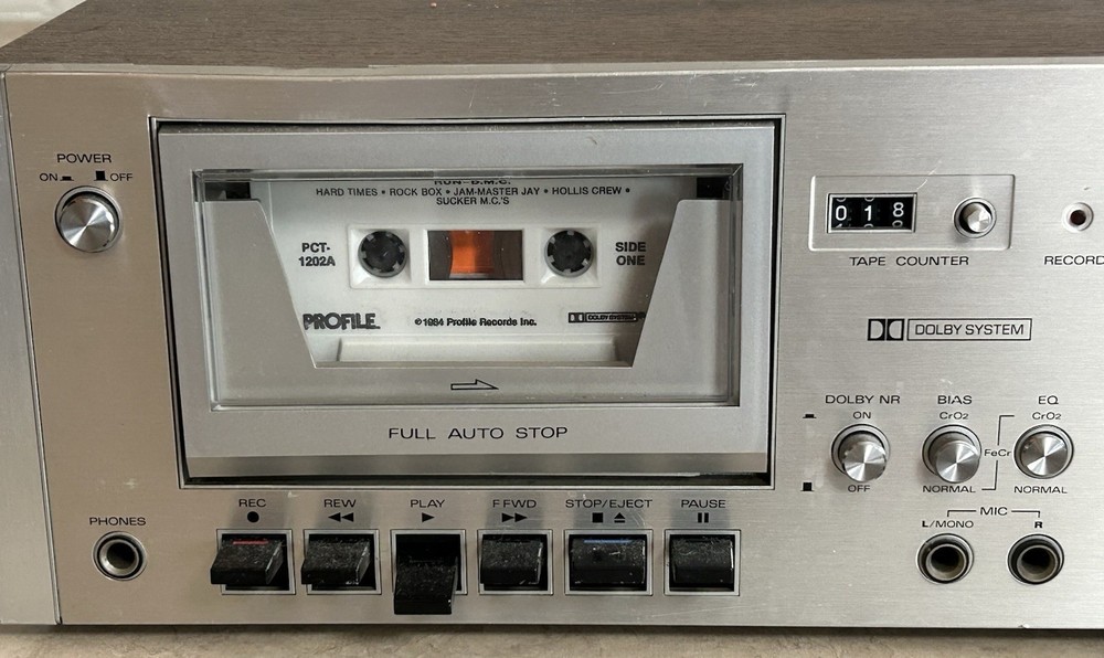 Sanyo RD 5030 Stereo Cassette Deck Tested Working