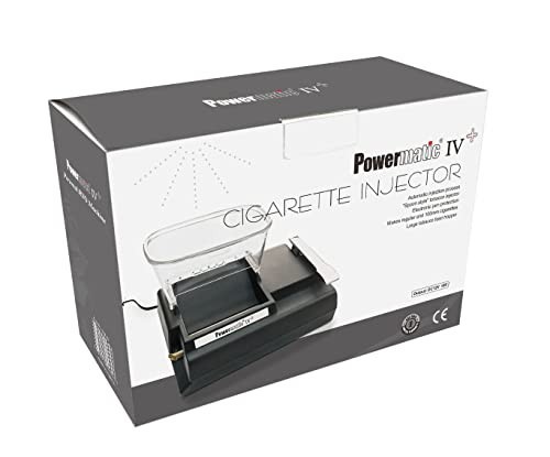 Electric Cigarette Injector Machine - Automatic Rolling, Fast & Easy Use, DIY To