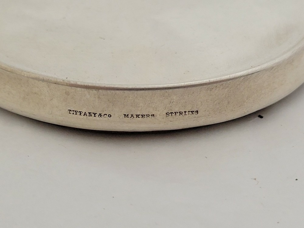 TIFFANY & CO. STERLING SILVER COASTER