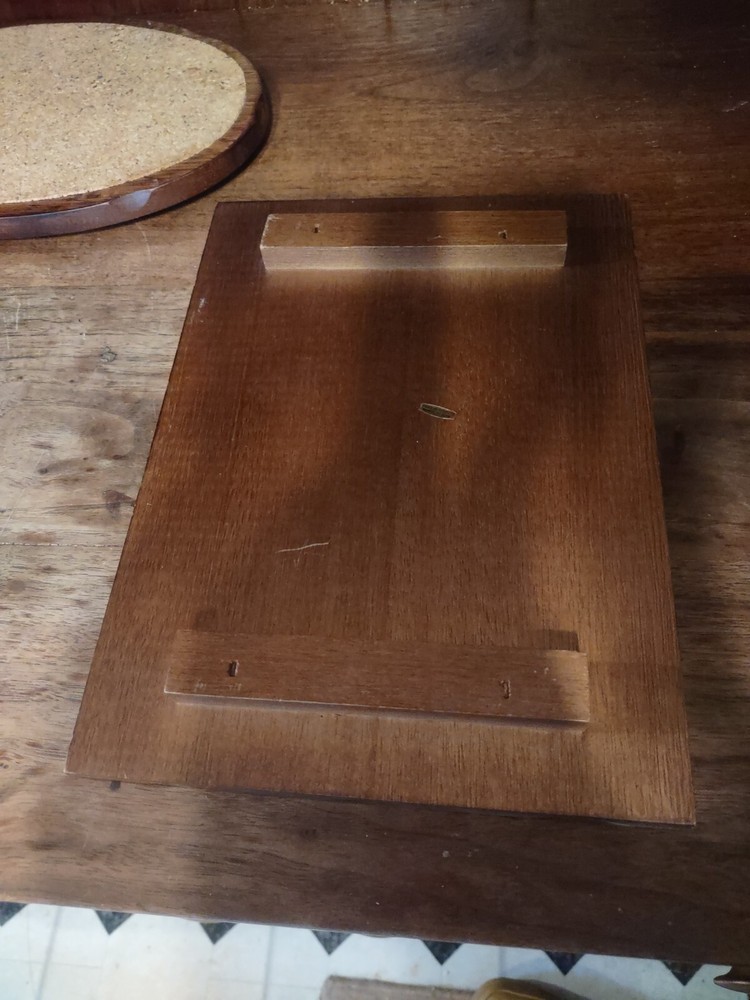 2 Vintage Wooden Kitchen Trivets