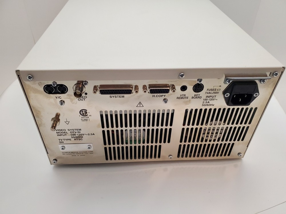 Olympus OTV-SI Video Camera System Digital Processor W/ Light Source