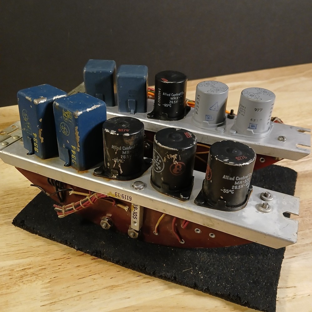 Pair 1960's Vintage GPL 6119-13 Input Amplifier Drop-In Assembly Sections