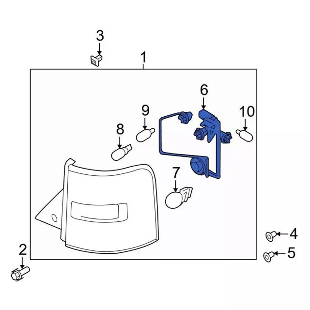 Genuine Ford Socket & Wire 8A8Z13410A