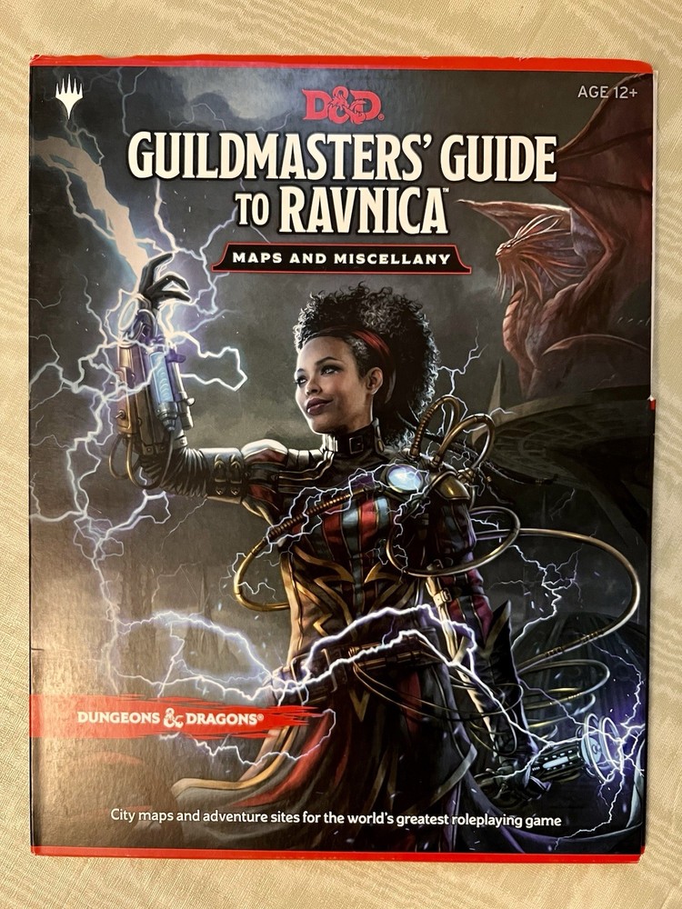 GUILDMASTERS' GUIDE TO RAVNICA: MAPS & MISCELLANY 2018 Dungeons & Dragons 5e 5th