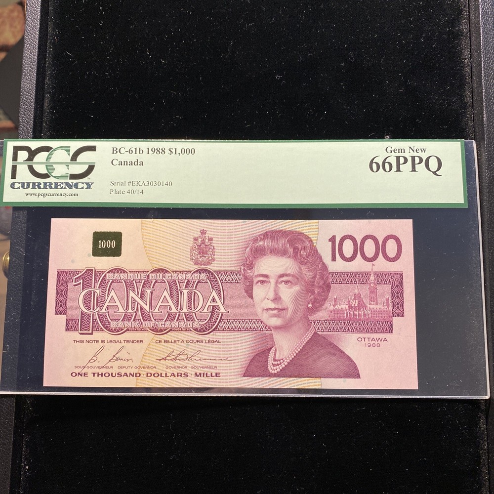 Canada 1988 $1000 PCGS 66PPQ