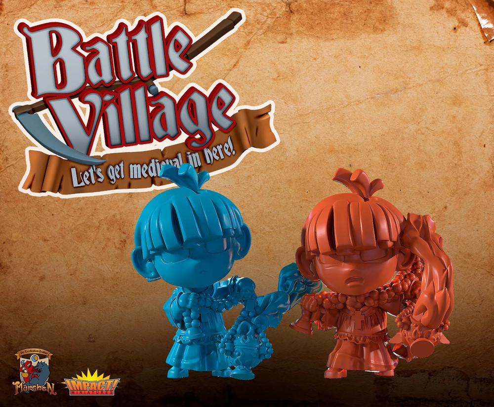 Chibi Battle Villagers - Altar Boy