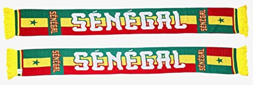 Senegal Soccer Knit Scarf