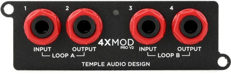 Temple Audio 4X MOD Pro V2 4-channel Buffer Module for Templeboard