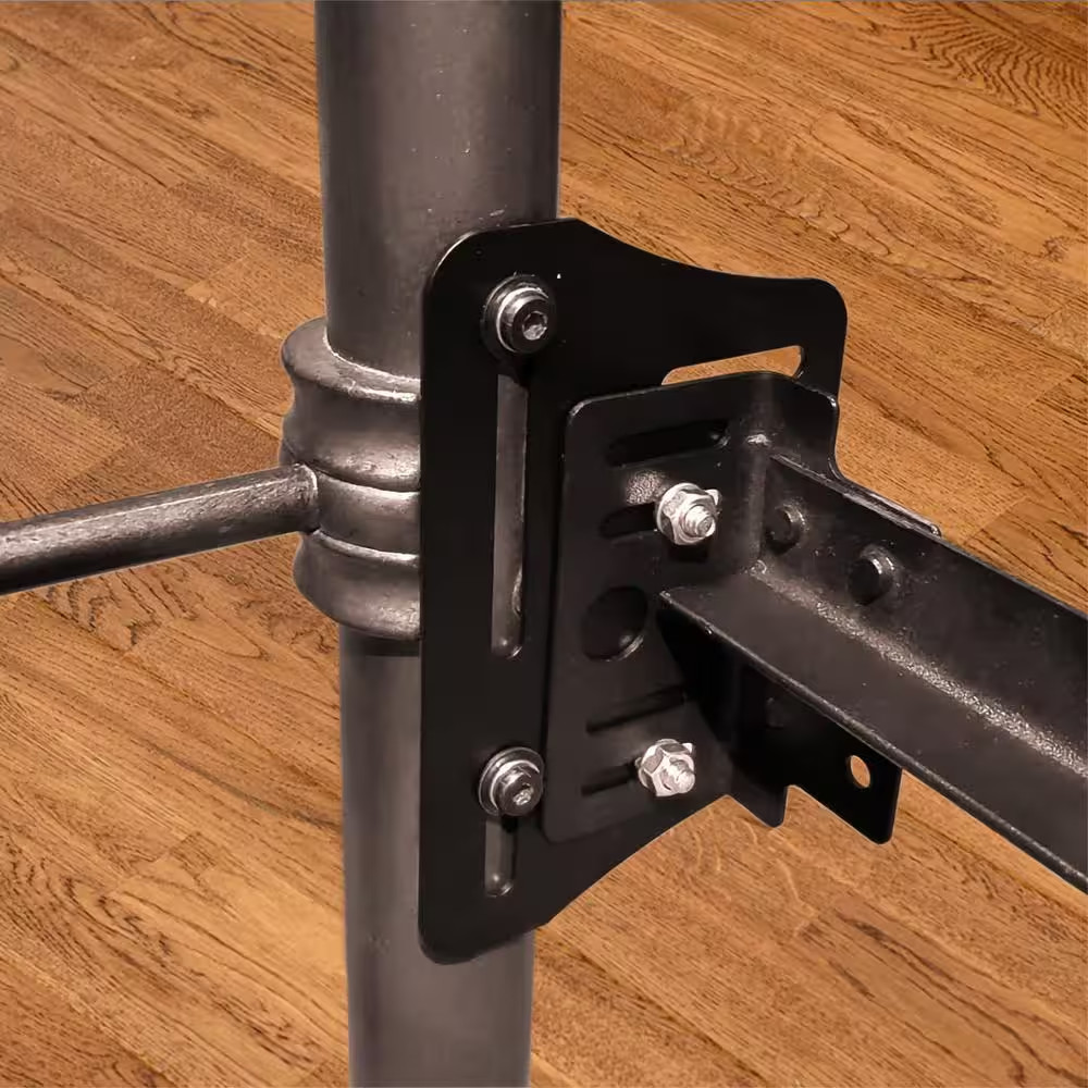 2-Piece Bed Frame Brackets Adapter with Hardware for Headboard Extra Heavy Duty