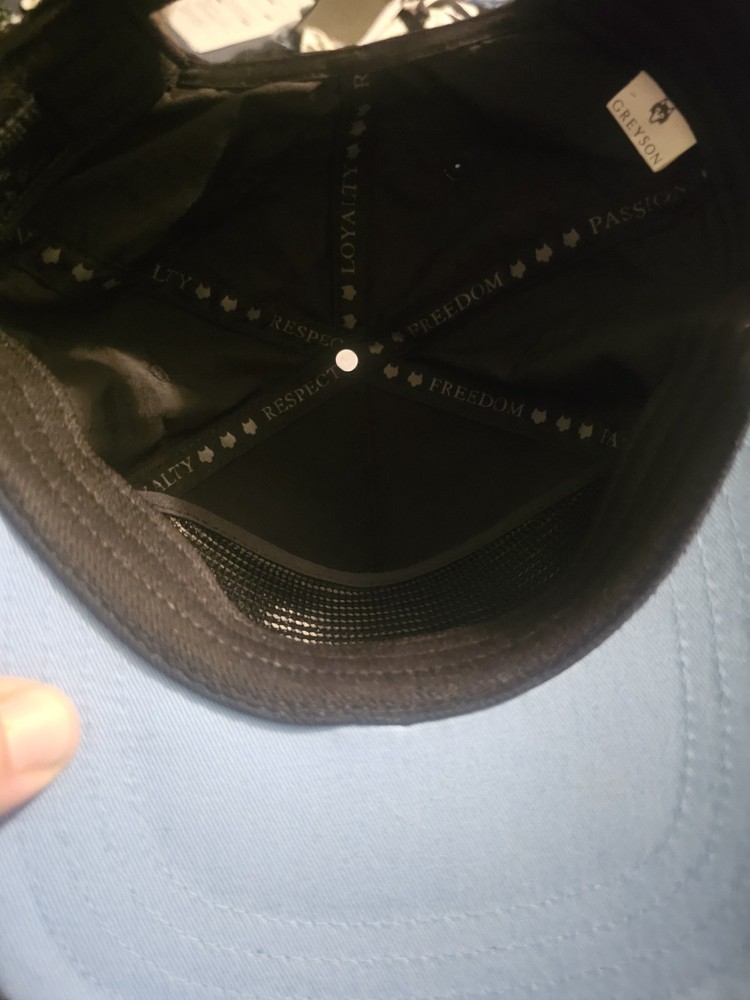 Gresyon Golf Black Cross Hat