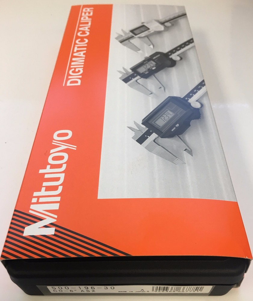 Mitutoyo 500-196-30CERT Absolute Digimatic Caliper, 0-6"/150mm Range - NEW