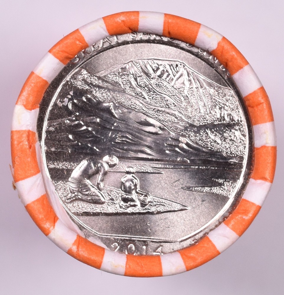 2014-P Great Sand Dunes Quarter Roll $10 - BU