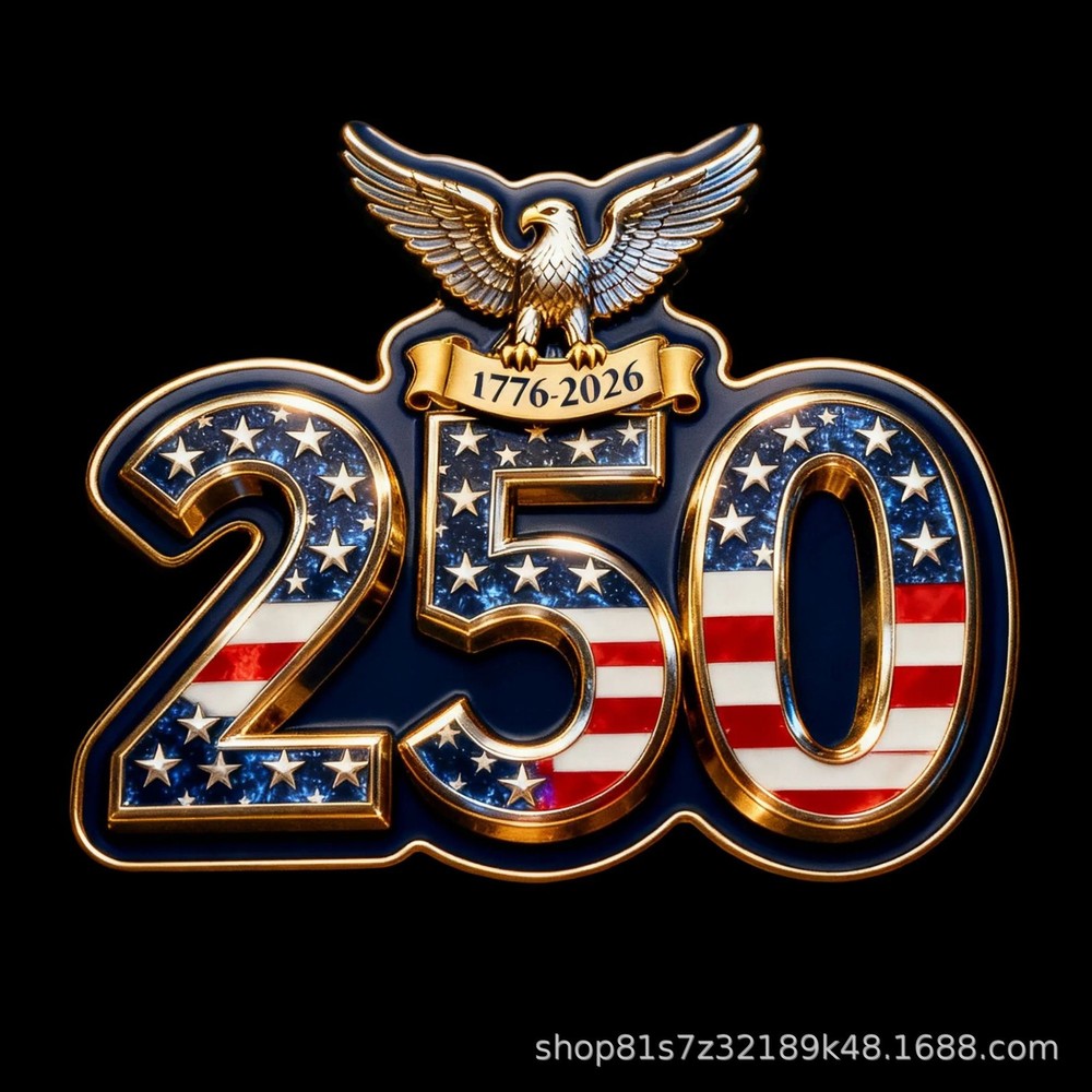 USA 250th Anniversary Commemorative Pin