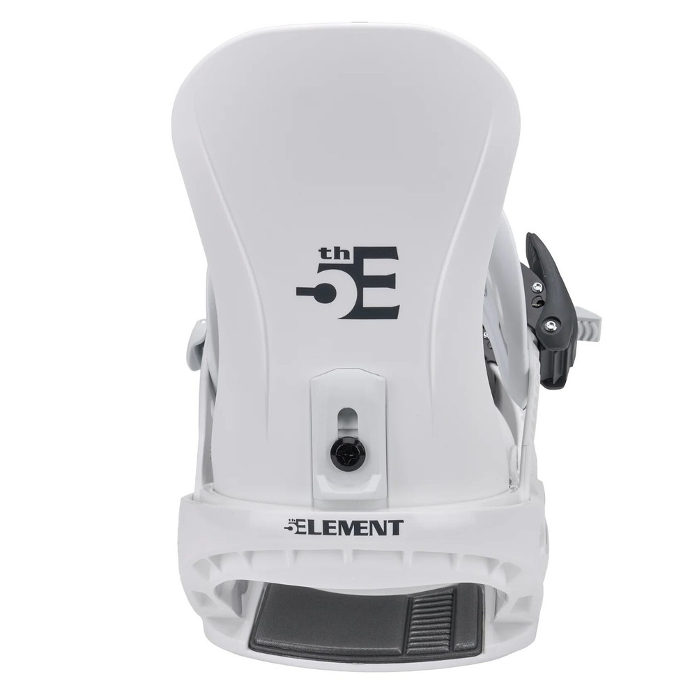 5th Element Summit Men's Snowboard Bindings, White/Gray, Large/X-Large MY26