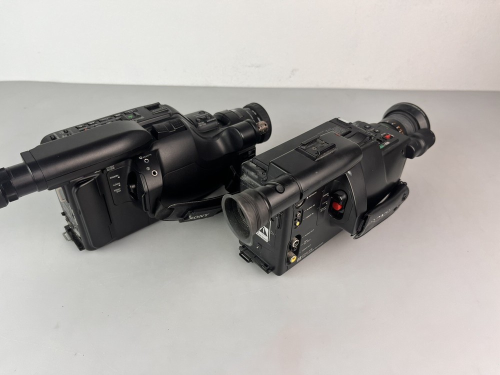 Sony CCD-V9 Pro & CCD-F55 Video 8 Camcorders (Read Description)