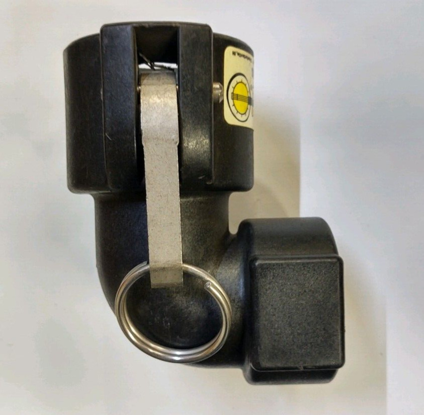 150D90 BANJO CAM LEVER COUPLING-BLACK POLYPROPYLENE
