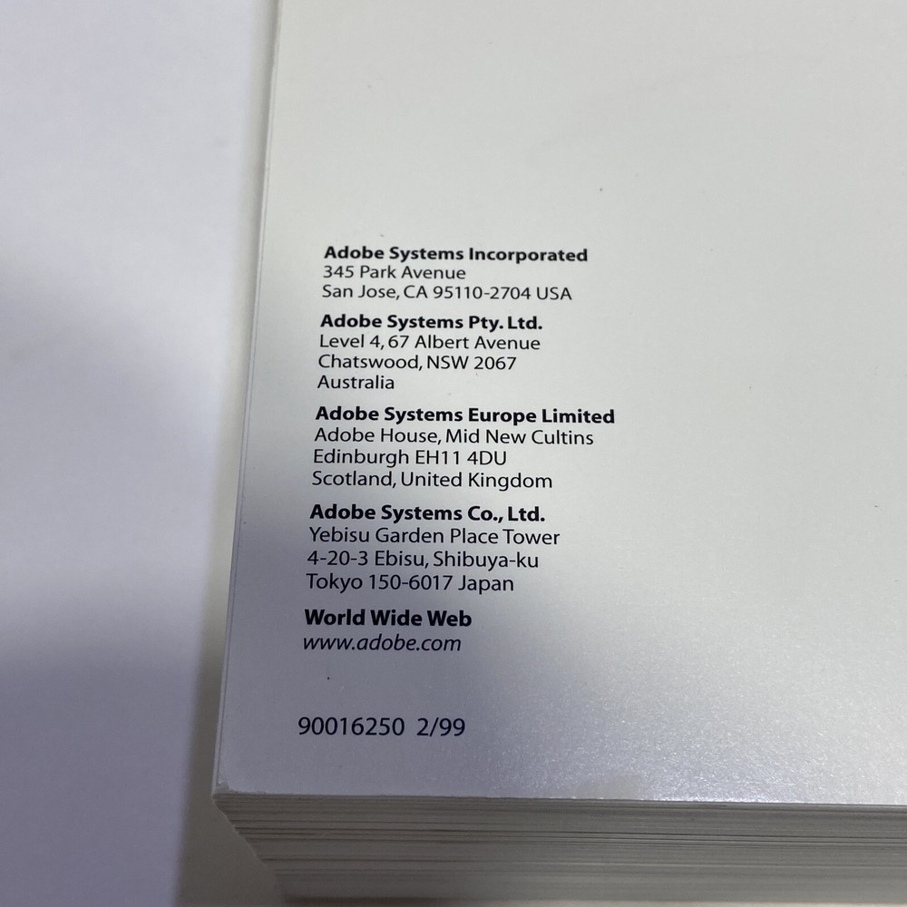 Adobe GoLive Version 4.0 User Guide Paperback - User Guide Only