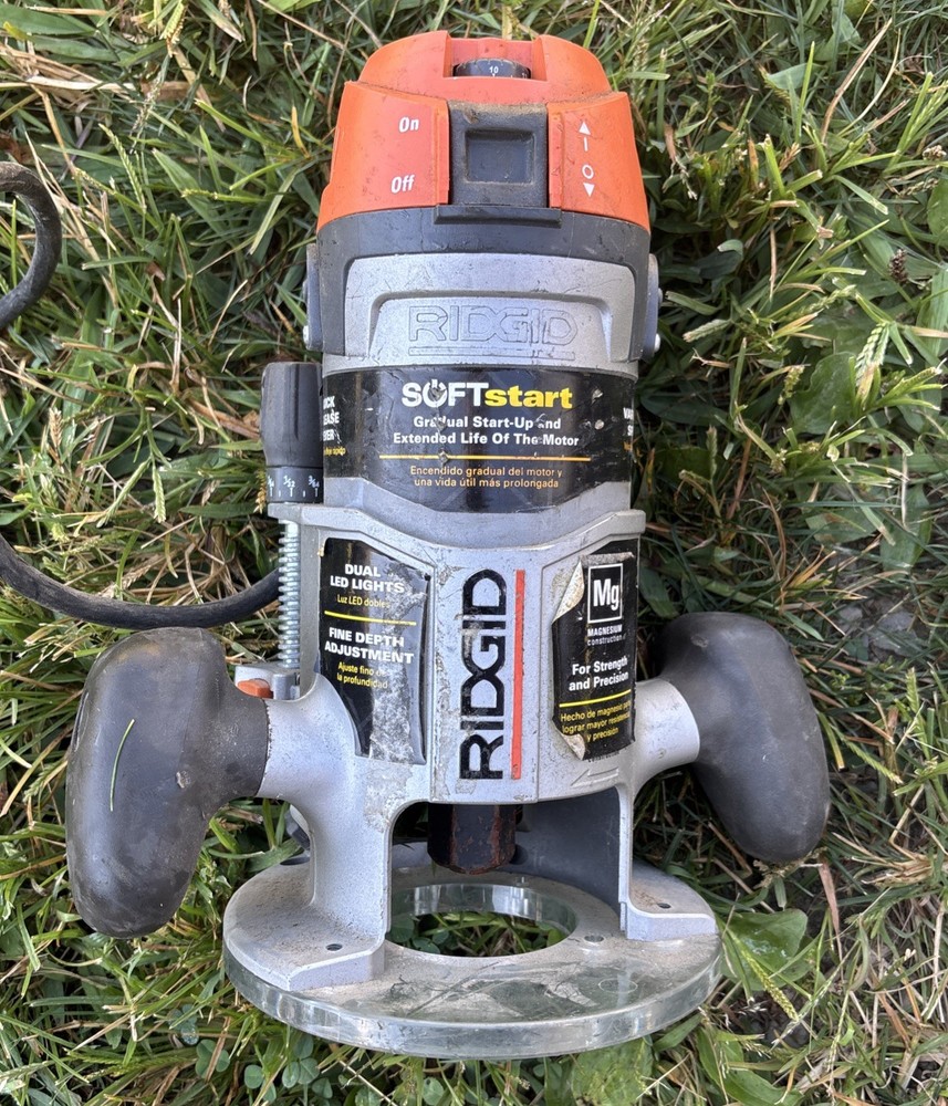 RIDGID 11 AMP ROUTER R2901 / R2911