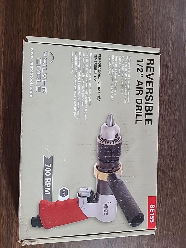 Matco Tools 1/2 Air Reversible Drill