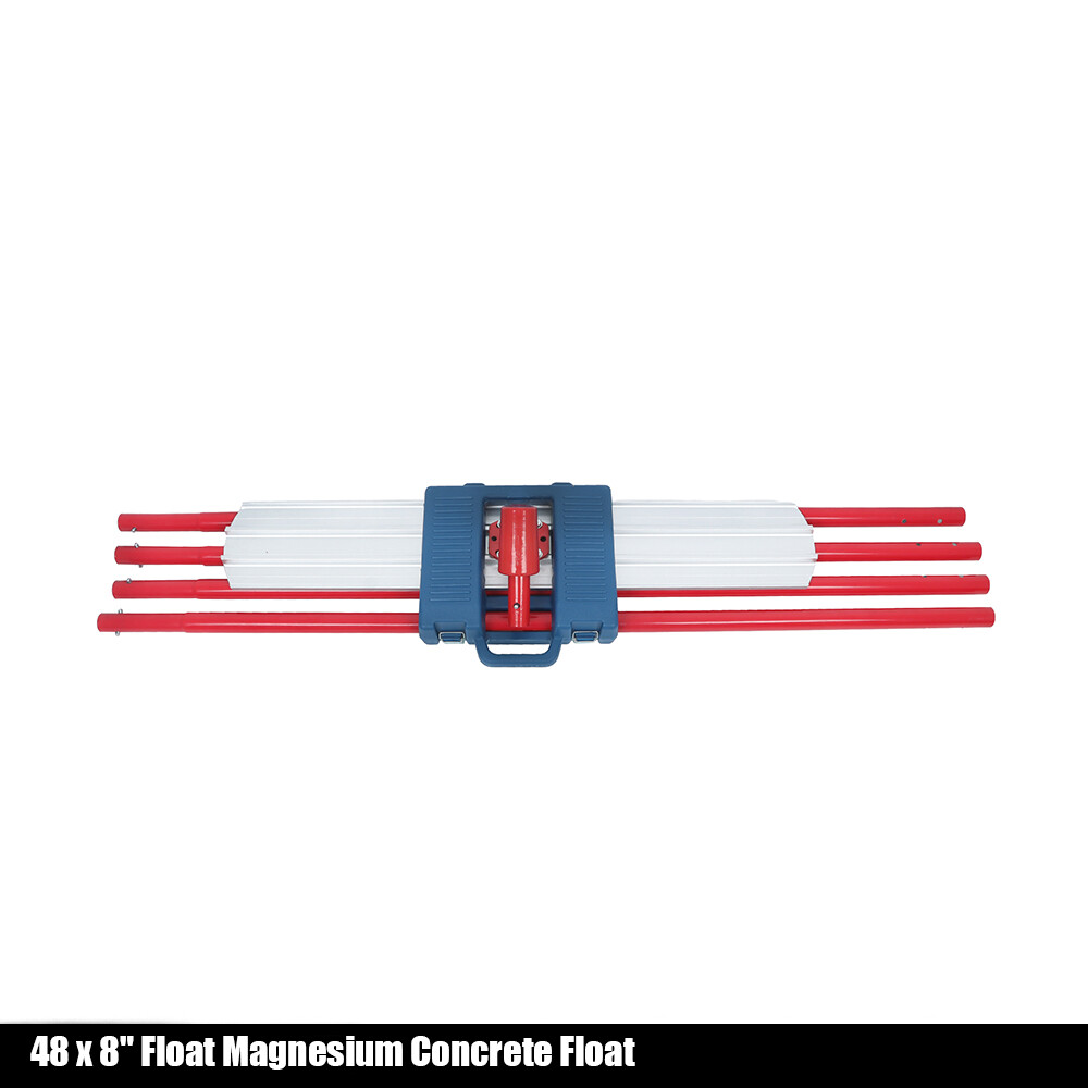 Float Magnesium Concrete Float Round End 48 x 8" Concrete Float Cement Tool