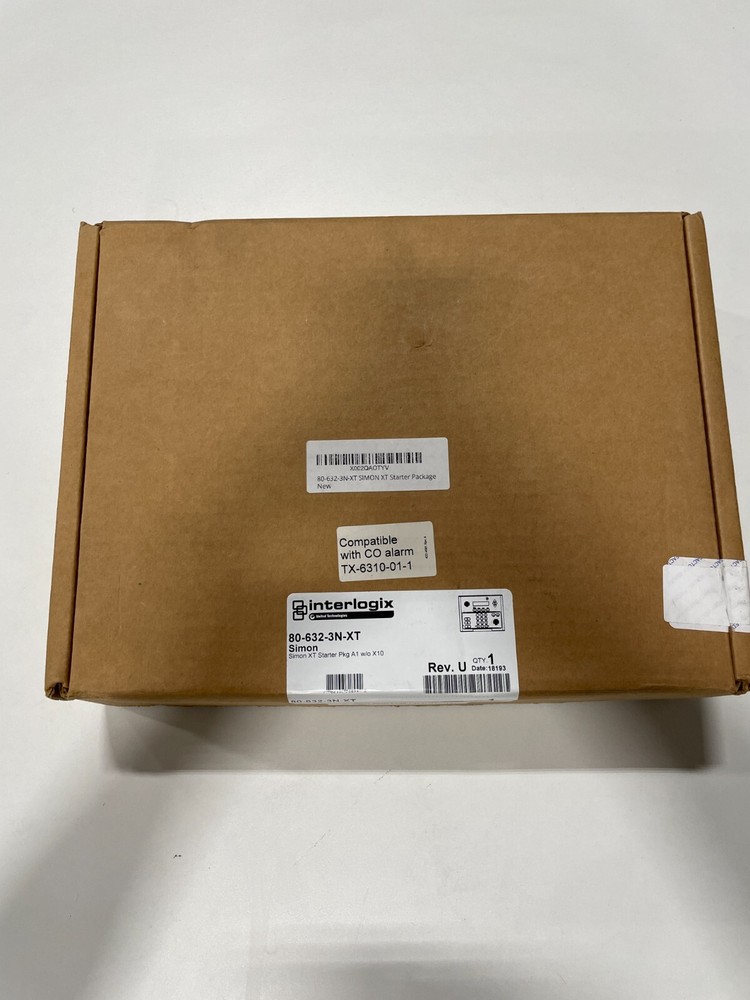 INTERLOGIX 80-632-3N-XT SIMON XT Starter Pkg A1 w/o X10