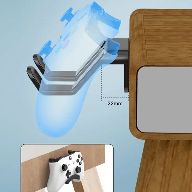 Wall Mounted Game Controller Bracket Bracket Base No Punching Require Controller