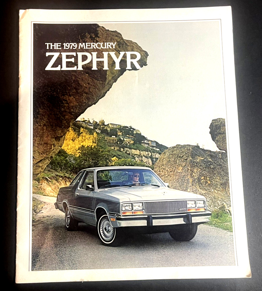 ZAPHYR 1979:  CAR AUTO SALES BROCHURE - 16 PAGES