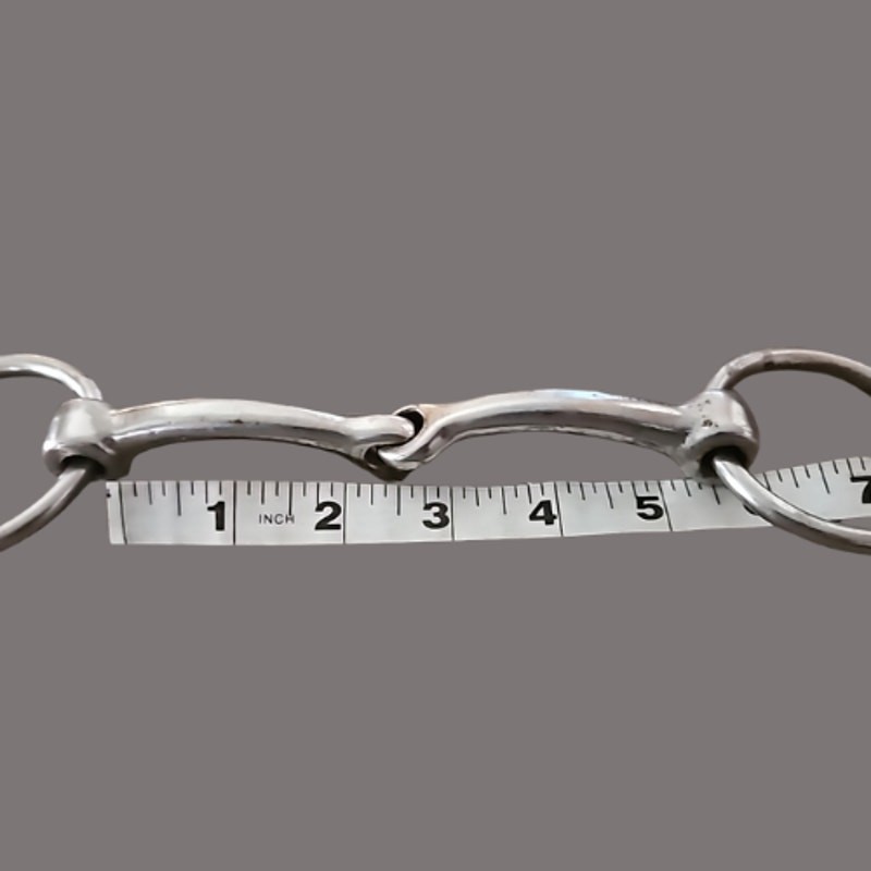English Loose Ring Snaffle Bit 5" mouth