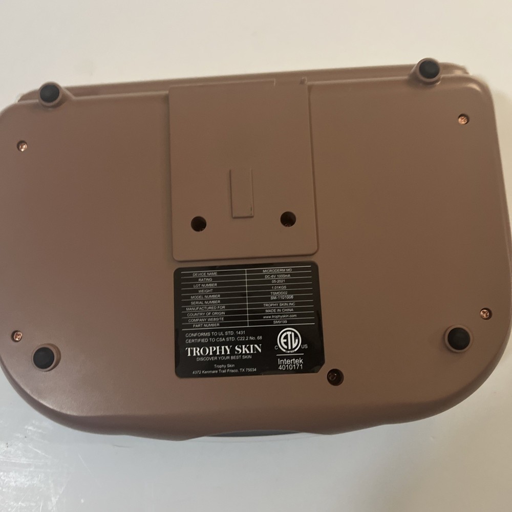 Trophy Skin MicrodermMD, Microdermabrasion System Replacement,Mirror Cracked