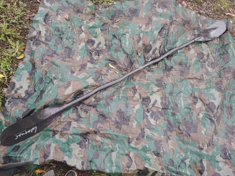 Werner Ovation bent shaft kayak paddle 240 cm