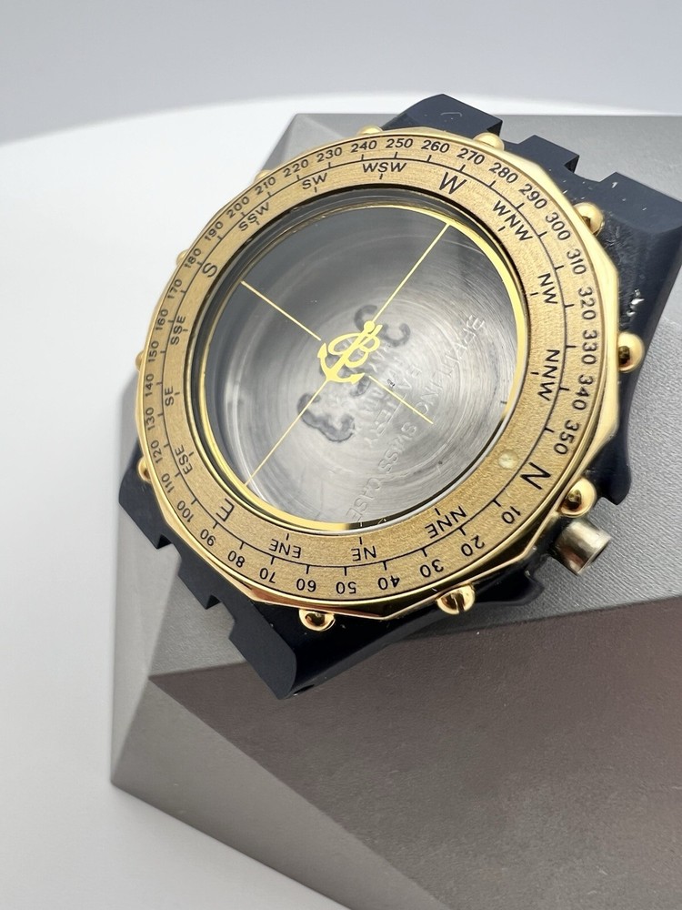 Mid 80's CASE Breitling Eric Tabarly Black Colab. Ref. 80790 28mm