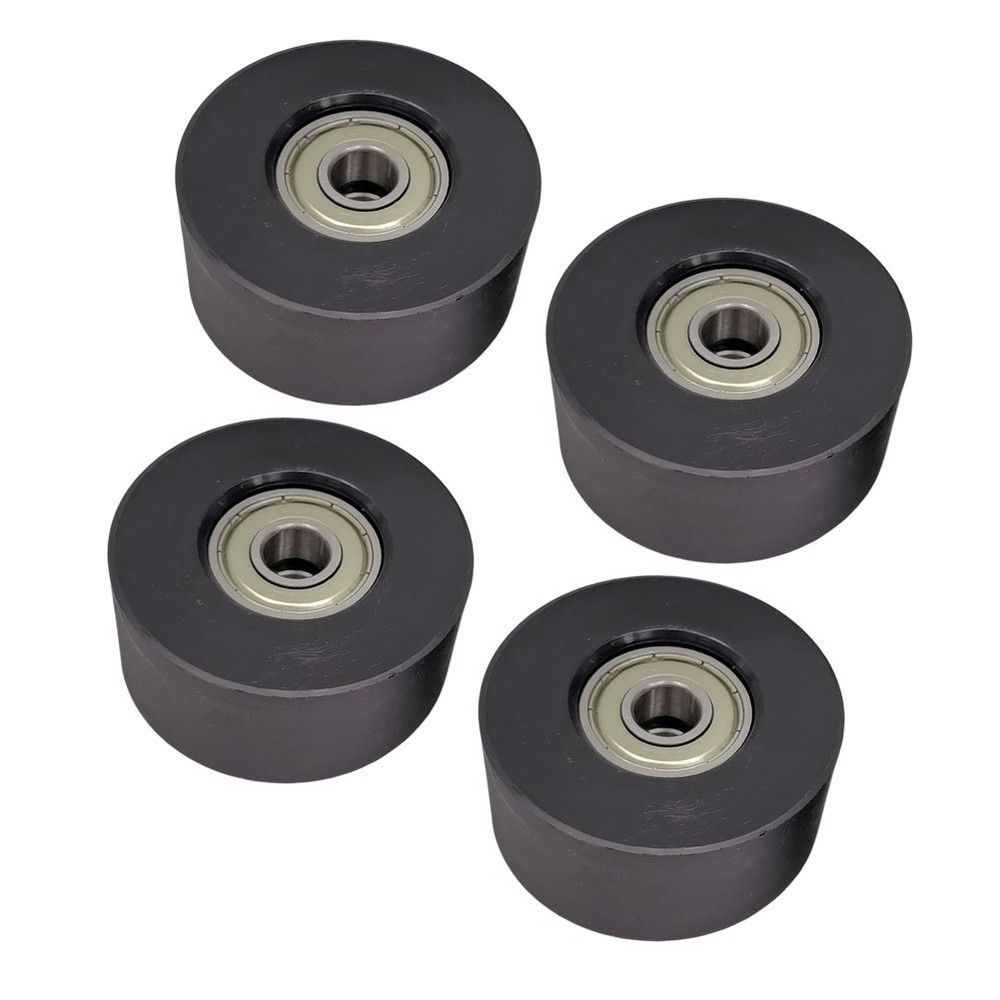 Rowing Machine Seat Replacement Wheels 4 Pack Designed for Smooth Movement