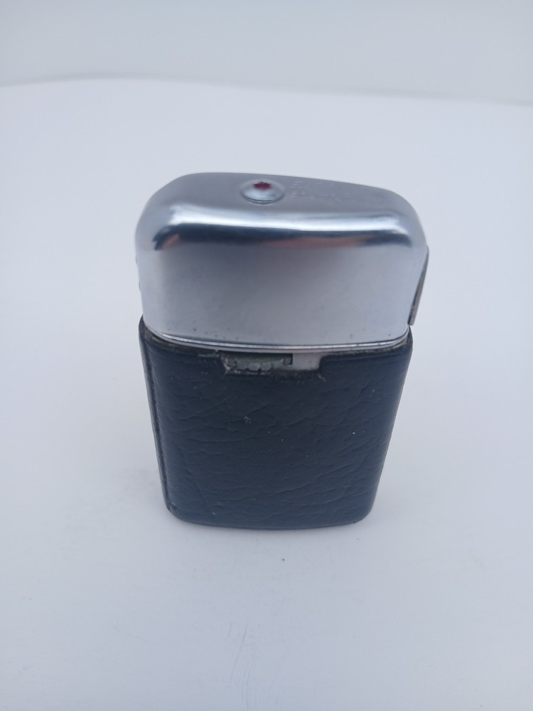 Vintage Ronson Varaflame electronic chrome pocket lighter. Untested.