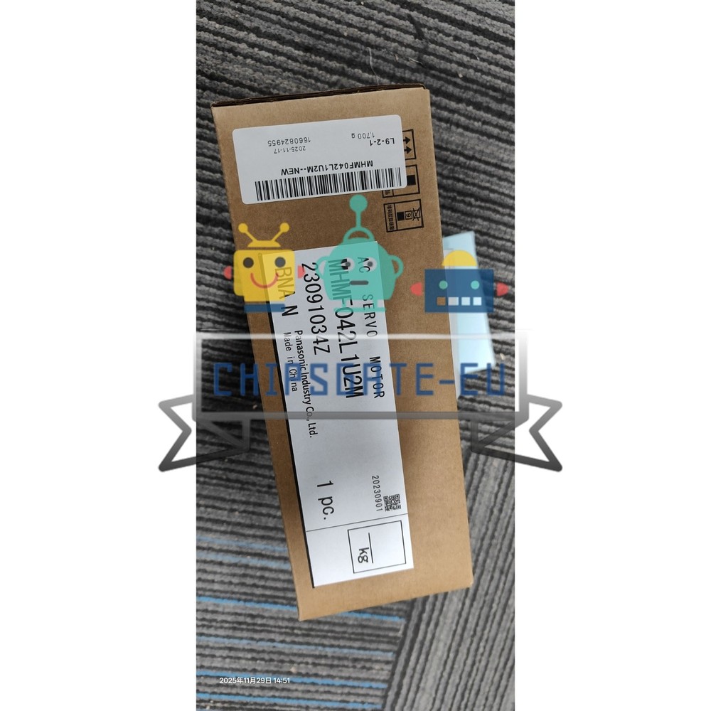 1PC Panasonic MHMF042L1U2M AC Servo Motor