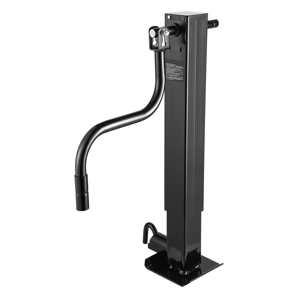 Trailer Jack Weld-on Pipe Mount Swivel Trailer Jack 12000 lbs 12.6" Travel