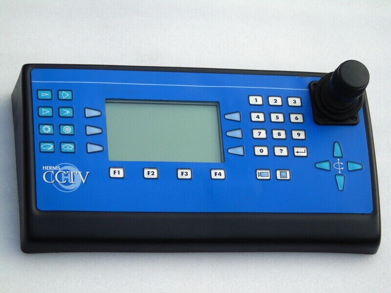 HERNIS SCAN SYSTEMS OK 400D CCTV CAMERA KEYBOARD JOYSTICK CONTROLLER SURVEILLANC