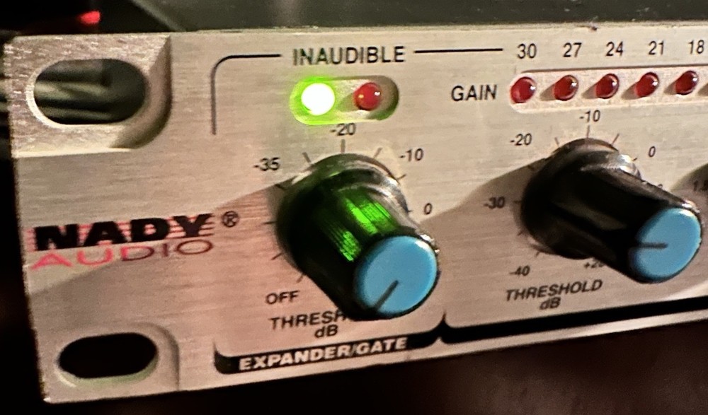 Nady CL-5000 Dual Channel Compressor/Limiter w Gate Rackmount Unit