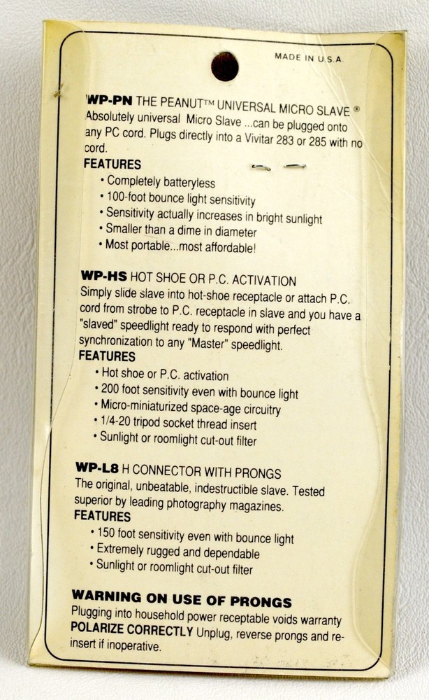 Wein Micro Ultra Slave WP L8