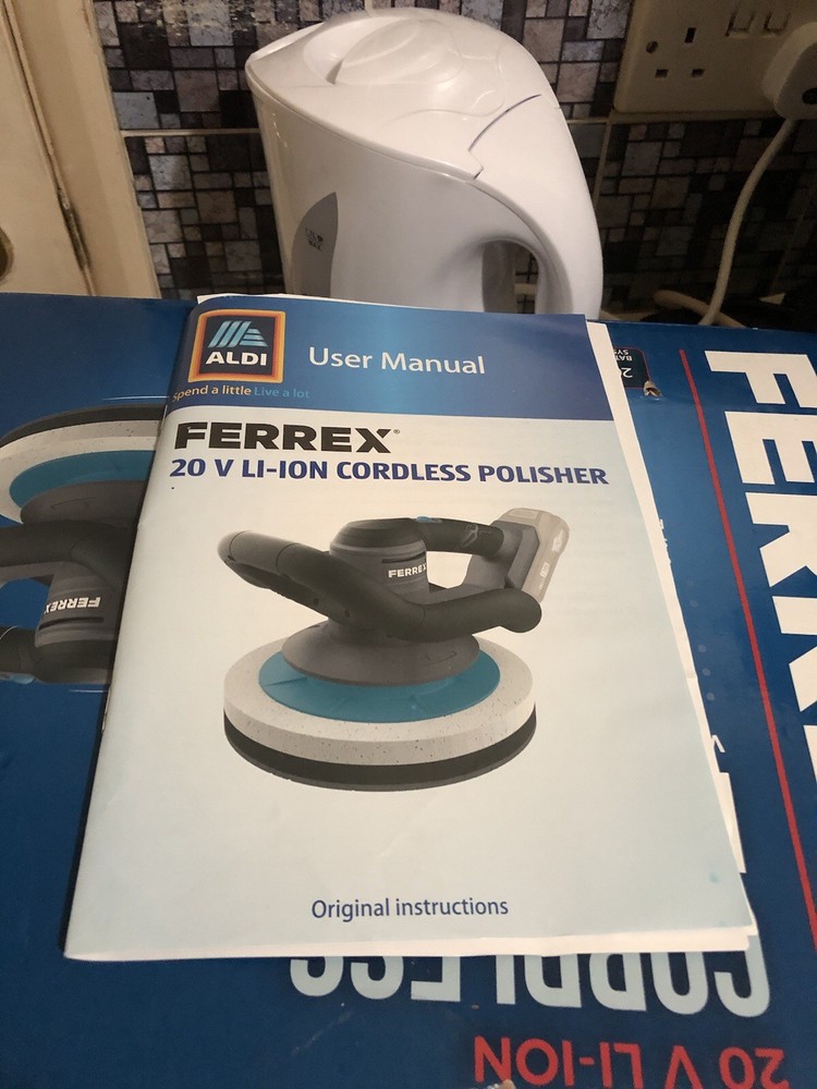 Cordless Polisher & Battery