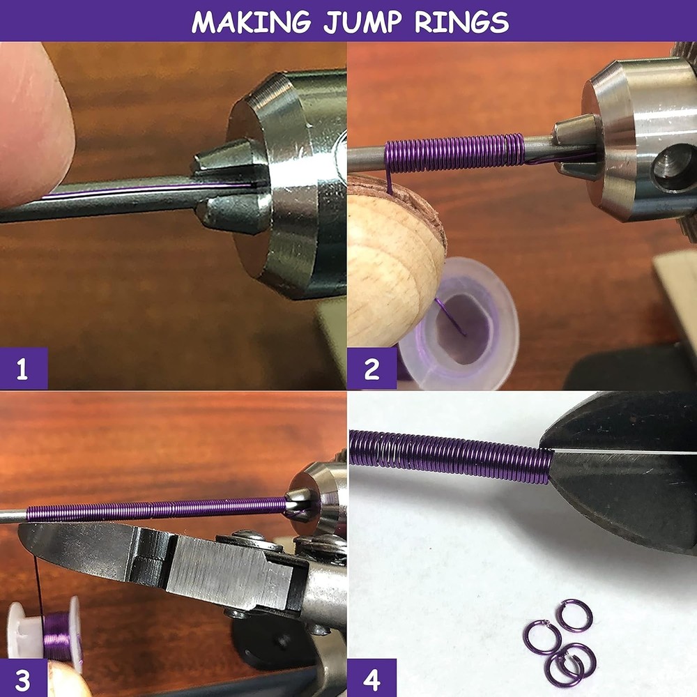 All-In-One Wire Coiling Tool - Ideal for Coils & Jump Rings-