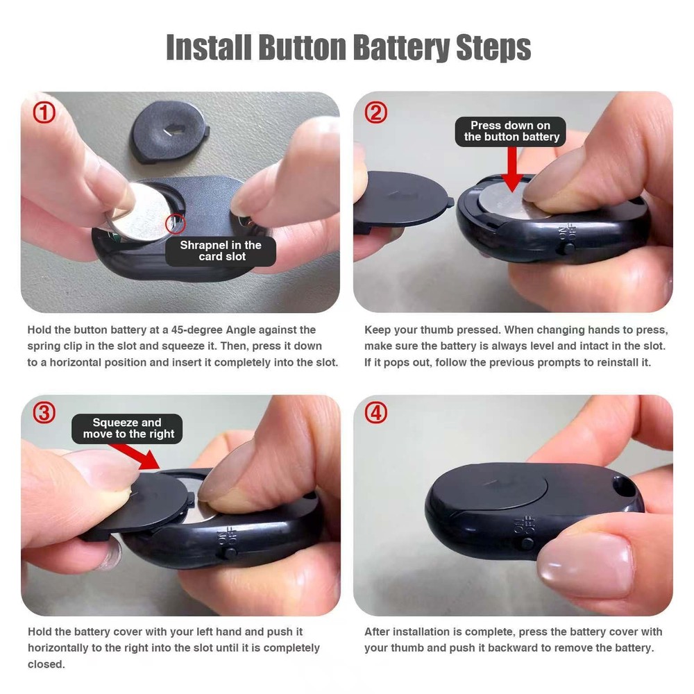 [Upgraded] Bluetooth 5.0 Remote Shutter for iPhone & Android Camera Wireless ...