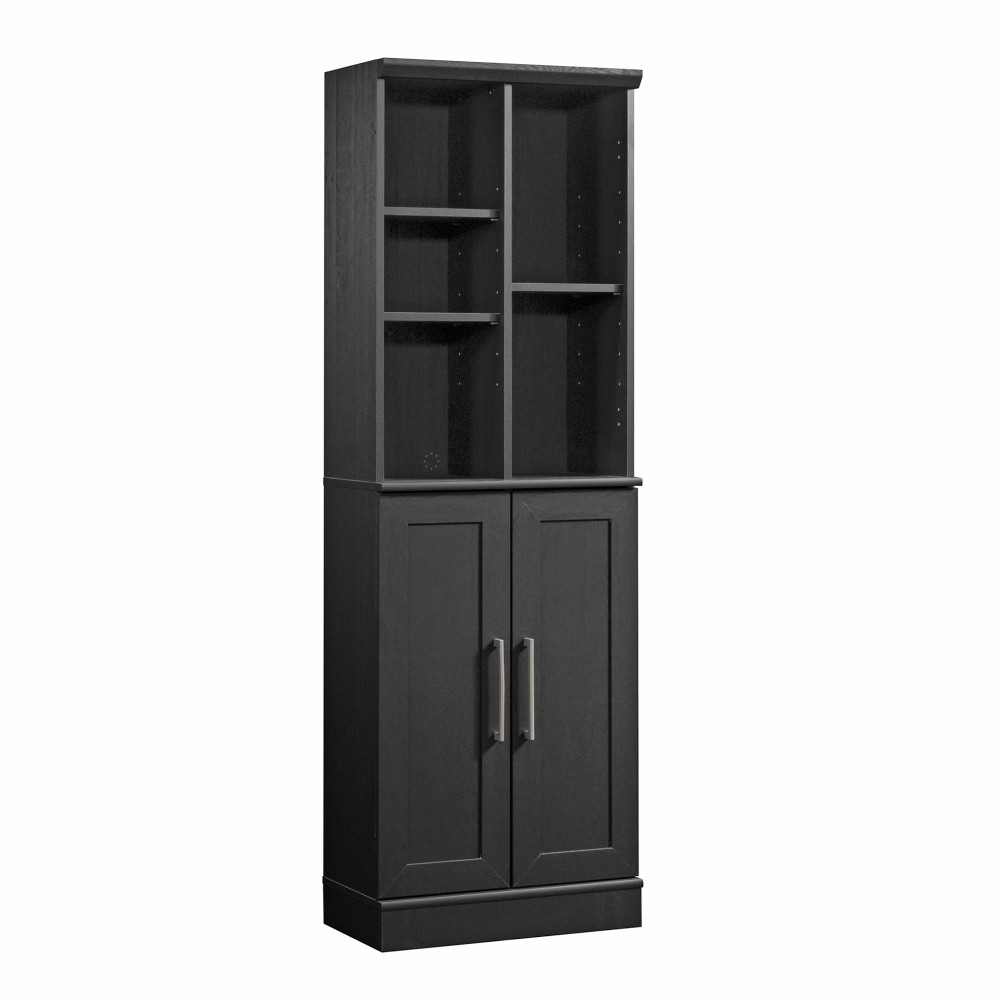 Multipurpose Bookshelf - 6 Adjustable Shelves, Space-Saving Cabinet for Office