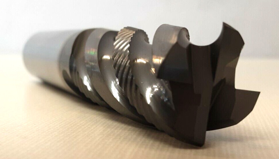 4 Flute Solid Carbide Roughing & Finishing Corner Chamfer End Mill